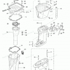 MD115A Корпус ведущего вала (нога)