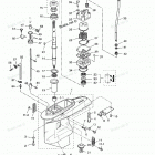 MD70B Gear Case (drive Shaft) 2 D70b#70376-