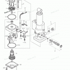 MFS9.8A3 Механизм гидроподъема Power Trim