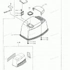 MD50B Верхний колпак мотора