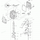 MFS8A3 Cylinder Head & Oil Pump