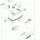 MD70B Верхний колпак мотора