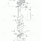 MFS2A Drive Shaft Housing Gear Case