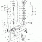 MD40B Корпус редуктора (вертикальный вал)