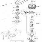 MFS18B2 Распределительный вал и масляный насос
