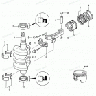 MFS9.9B2 Поршни и коленчатый вал