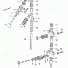 MFS18B2 Intake Valve & Exhaust Valve