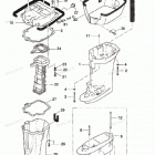 MD70B Корпус ведущего вала (нога)