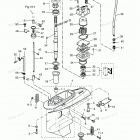 MD115A Корпус редуктора (вертикальный вал)
