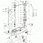 MD40B Корпус редуктора (вертикальный вал)