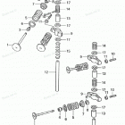 MFS9.9B2 Intake Valve & Exhaust Valve