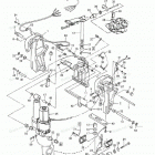 MD40B Bracket (2) Power Trim & Tilt (new)