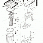 MD90B Корпус ведущего вала (нога)