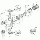 MFS15B2 Поршни и коленчатый вал