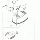 MD50B Top Cowl (motor Cover Upper)