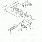 MFS25B Ручка с рукояткой румпеля