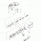 MD50B Корпус редуктора (гребной вал)