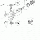 MFS8A3 Поршни и коленчатый вал