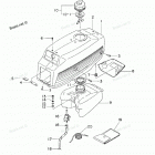 M3.5B2 Motor Cover & Integral Fuel Tank