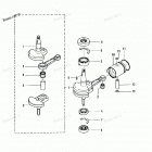 M2.5A Поршни и коленчатый вал