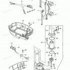 MFS25A Power Trim & Tilt, Motor Cover Lower