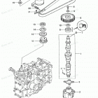 MFS30A Распределительный вал и масляный насос