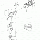 MFS6B Поршни и коленчатый вал