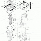 MD90B Корпус ведущего вала (нога)