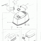M40D2 Верхний колпак мотора