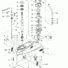 MD50B Корпус редуктора (вертикальный вал)