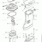 M40D2 Корпус ведущего вала (нога)