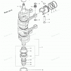 M140A2 Поршни и коленчатый вал