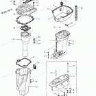 M140A2 Корпус ведущего вала (нога)