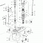 MD70B Gear Case (drive Shaft) 2 D70b#70376-
