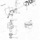 MFS5A2 Поршни и коленчатый вал