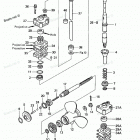 MFS25A Приводной вал и водяной насос