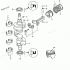 MFS30A Поршни и коленчатый вал