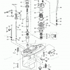 M140A2 Корпус редуктора (вертикальный вал)
