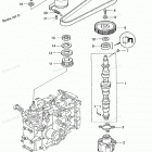 MFS30A Распределительный вал и масляный насос