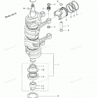 M115A2 Поршни и коленчатый вал