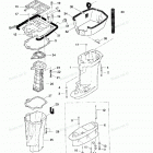 MD90B Корпус ведущего вала (нога)