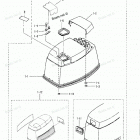 M40D2 Верхний колпак мотора