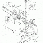M40C Кронштейн крепления к транцу