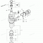MD70B Поршни и коленчатый вал