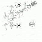 MFS9.8A Поршни и коленчатый вал