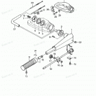 MFS25A Ручка с рукояткой румпеля
