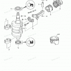 MFS15B2 Поршни и коленчатый вал