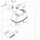 MD40B Верхний колпак мотора