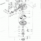 M40D2 Recoil Starter (f Type)