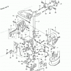 MFS8A Кронштейн крепления к транцу